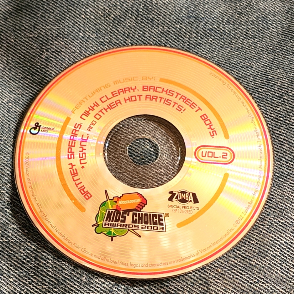 Nickelodeon Kids' Choice Awards 2003 CD  Set